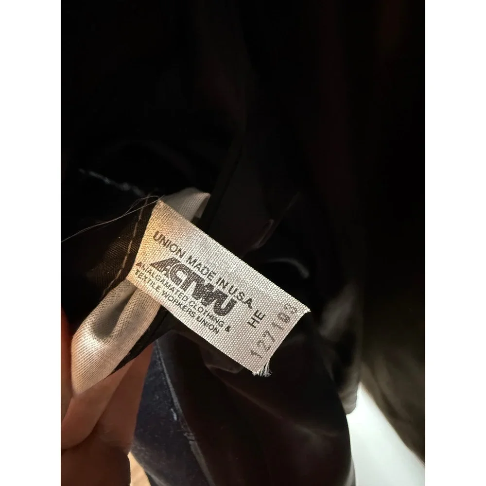 Linett Ltd Nordstrom Mens Black 100% Wool Tuxedo Jacket Satin Peak Lapel‎ USA